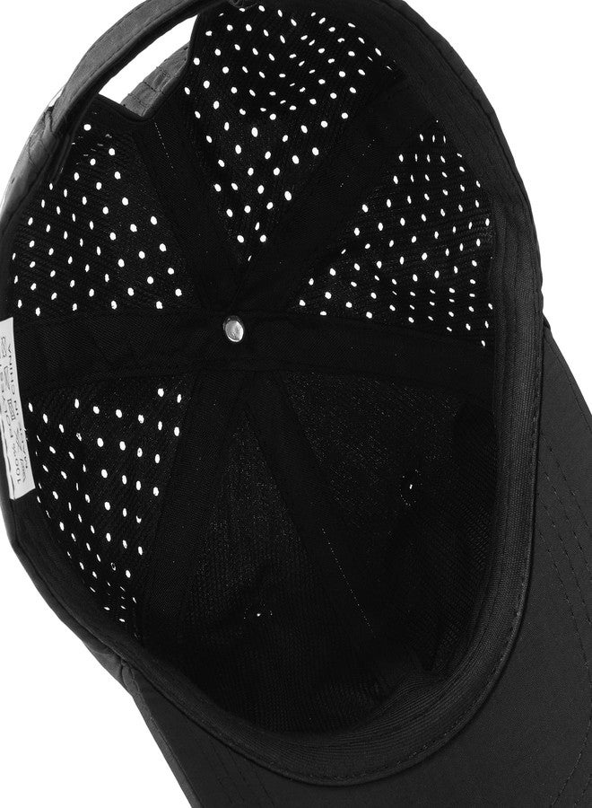 Jastore Kids Sun Hats for Girls Boys Quick Drying Baseball Cap Lightweight Sun Protection Hat for Outdoor Activity (US, Age, 3 Years, 6 Years, Black) - Image 3